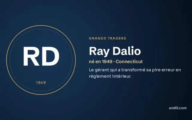 Ray Dalio : Le gérant qui a transformé sa pire erreur en règlement intérieur