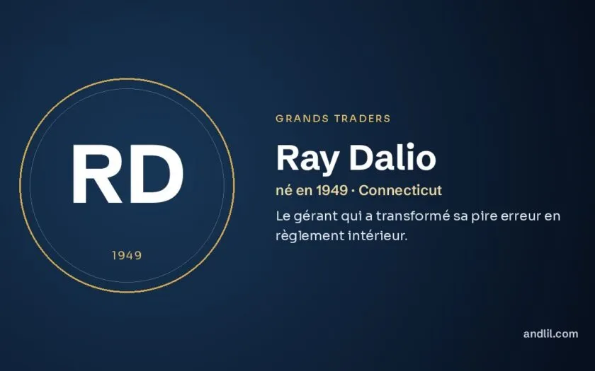 Ray Dalio : Le gérant qui a transformé sa pire erreur en règlement intérieur