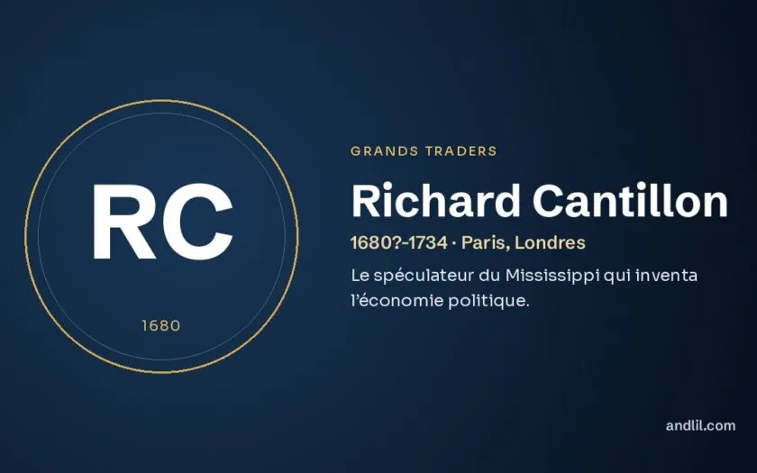 Richard Cantillon : Le spéculateur du Mississippi qui inventa l’économie politique