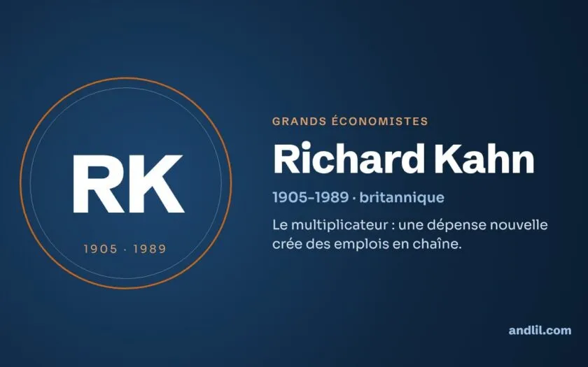 Richard Kahn : biographie, idées et héritage
