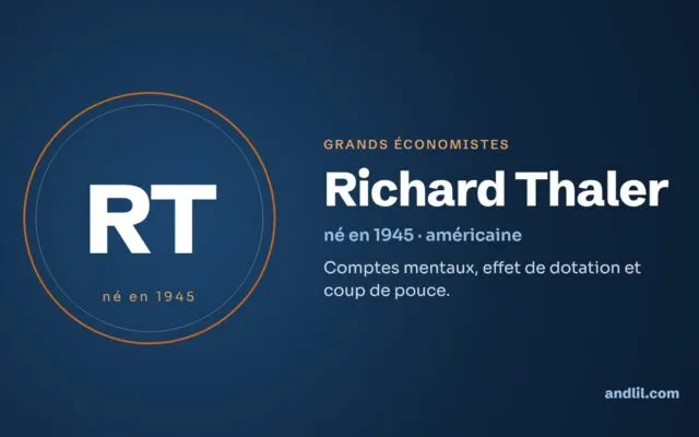 Richard Thaler : biographie, idées et héritage