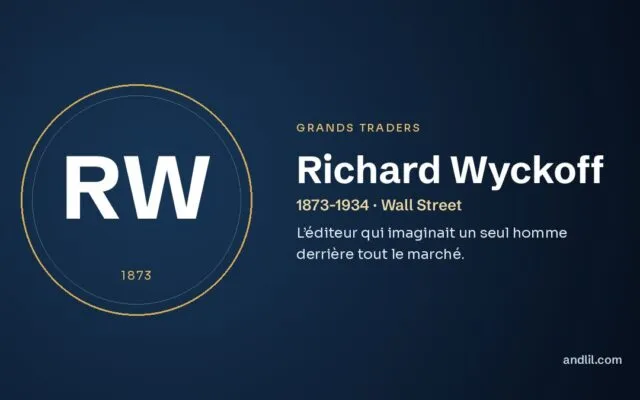 Richard Wyckoff : L’éditeur qui imaginait un seul homme derrière tout le marché