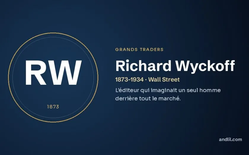 Richard Wyckoff : L’éditeur qui imaginait un seul homme derrière tout le marché