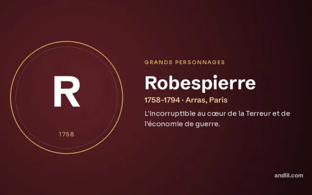 Robespierre : L’Incorruptible au cœur de la Terreur et de l’économie de guerre