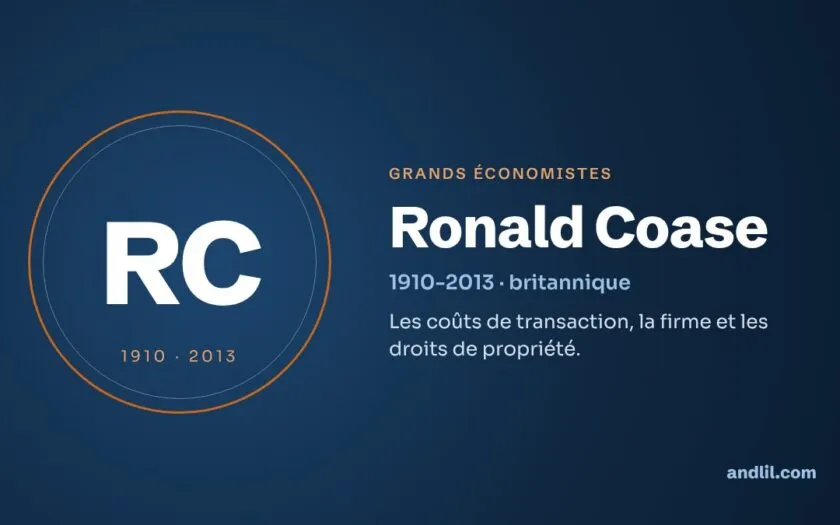 Ronald Coase : biographie, idées et héritage