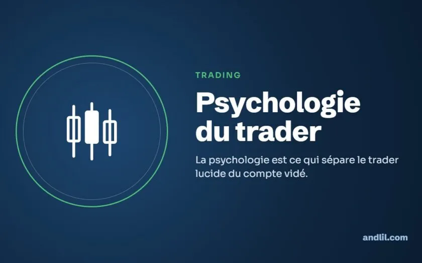 Psychologie du trader : La psychologie est ce qui sépare le trader lucide du compte vidé.