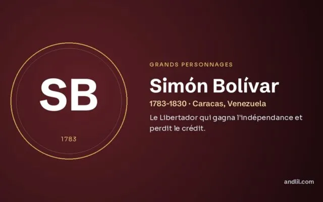 Simón Bolívar : Le Libertador qui gagna l’indépendance et perdit le crédit