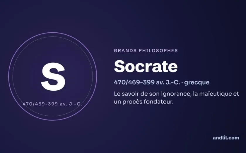 Socrate : biographie, idées et héritage
