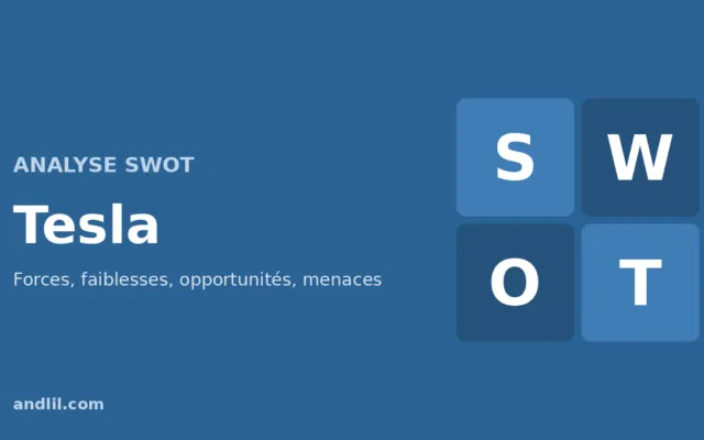 Analyse SWOT de Tesla : forces, faiblesses, opportunités et menaces