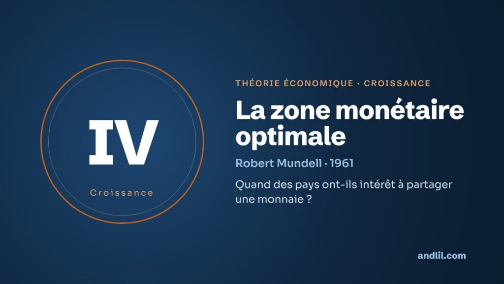 La zone monétaire optimale : la théorie économique expliquée