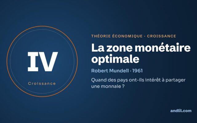 La zone monétaire optimale : la théorie économique expliquée