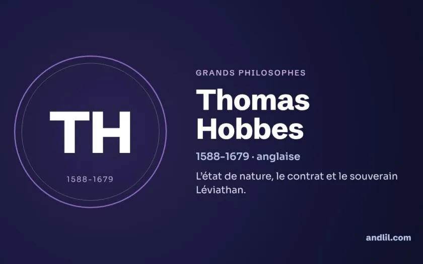 Thomas Hobbes : biographie, idées et héritage