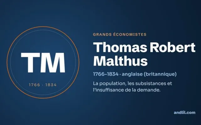 Thomas Robert Malthus : biographie, idées et héritage