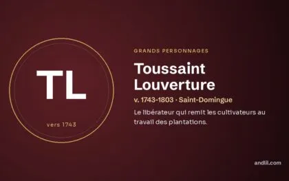 Toussaint Louverture (v. 1743-1803 · Saint-Domingue), fiche du guide des grands personnages de l’histoire