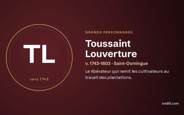 Toussaint Louverture : Le libérateur qui remit les cultivateurs au travail des plantations