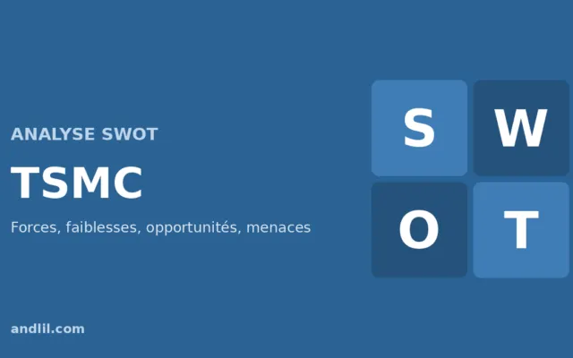 Analyse SWOT de TSMC : forces, faiblesses, opportunités et menaces