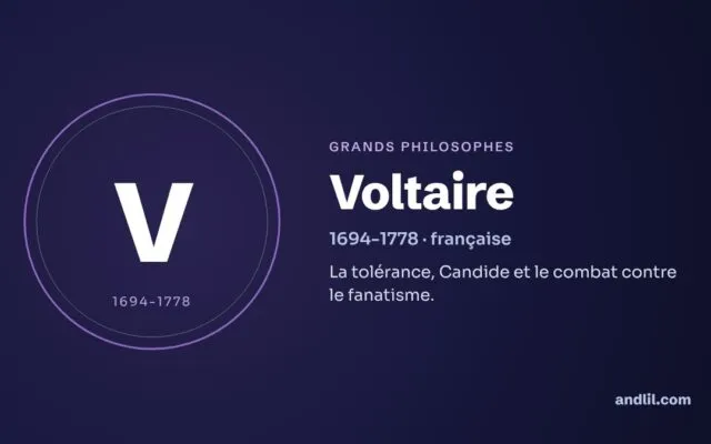 Voltaire : biographie, idées et héritage