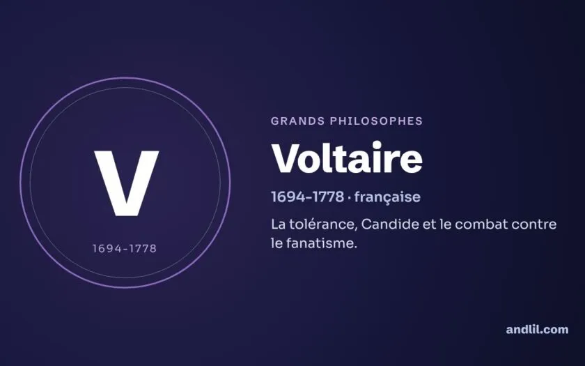 Voltaire : biographie, idées et héritage