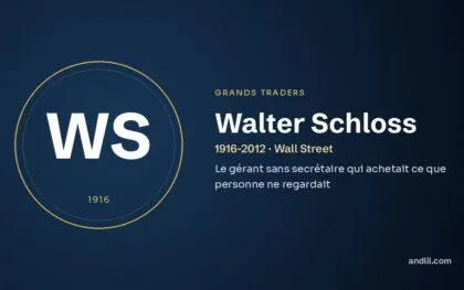 Walter Schloss (1916-2012 · Wall Street), fiche du guide des grands traders