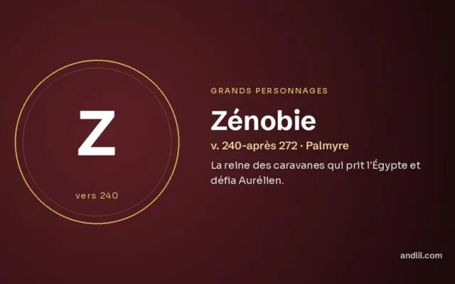 Zénobie : La reine des caravanes qui prit l’Égypte et défia Aurélien