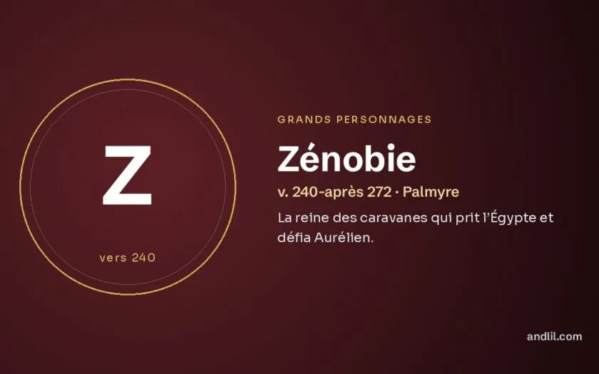 Zénobie : La reine des caravanes qui prit l’Égypte et défia Aurélien
